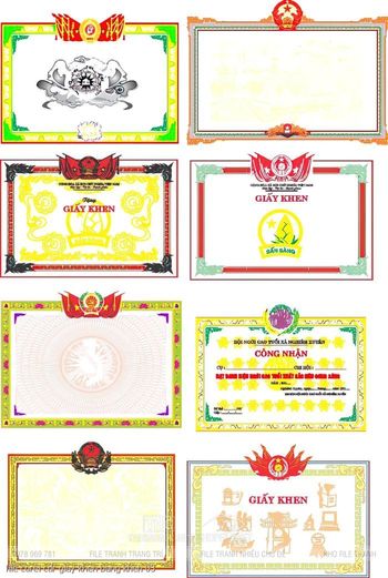 file corel cdr giay khen bang khen 03