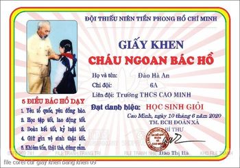 file corel cdr giay khen bang khen 09