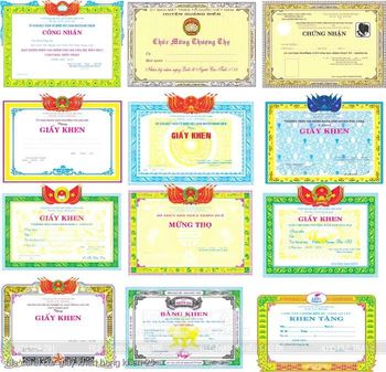 file corel cdr giay khen bang khen 25