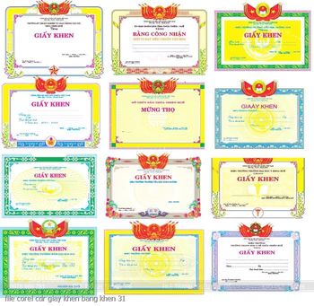 file corel cdr giay khen bang khen 31