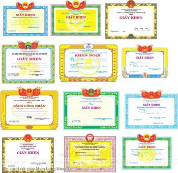 file corel cdr giay khen bang khen 33