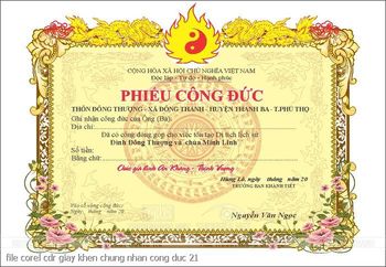 file corel cdr giay khen chung nhan cong duc 14