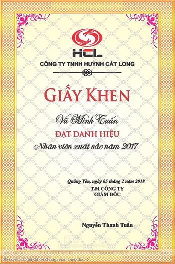 file corel cdr giay khen chung nhan cong duc 17