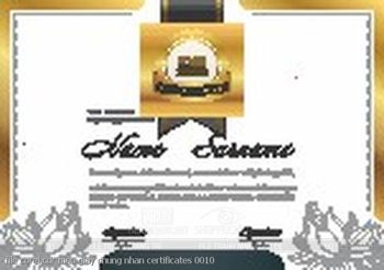 file corel cdr mau giay chung nhan certificates 0010
