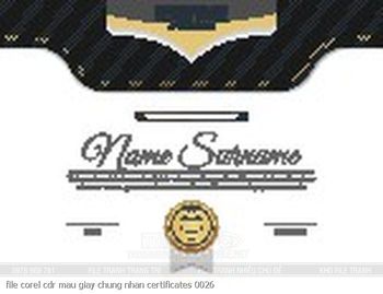 file corel cdr mau giay chung nhan certificates 0026