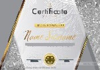 file corel cdr mau giay chung nhan certificates 0030