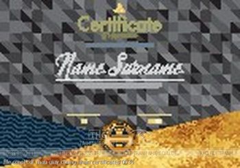 file corel cdr mau giay chung nhan certificates 0034