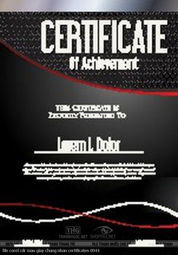 file corel cdr mau giay chung nhan certificates 0044