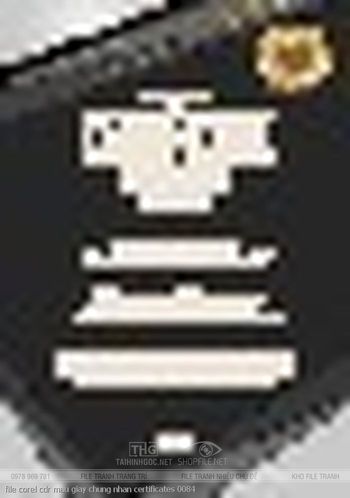 file corel cdr mau giay chung nhan certificates 0084