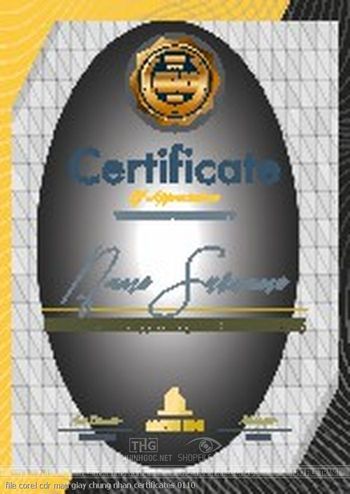 file corel cdr mau giay chung nhan certificates 0110