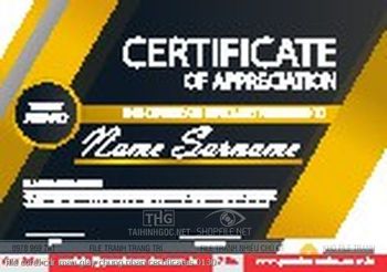 file corel cdr mau giay chung nhan certificates 0130