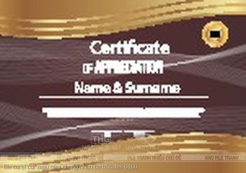 file corel cdr mau giay chung nhan certificates 0160