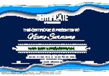 file corel cdr mau giay chung nhan certificates 0187