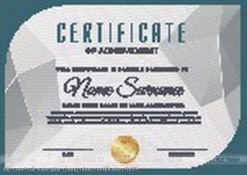 file corel cdr mau giay chung nhan certificates 0199