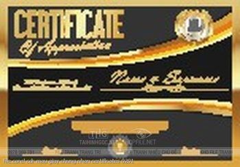 file corel cdr mau giay chung nhan certificates 0201