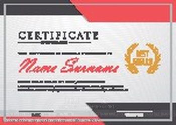 file corel cdr mau giay chung nhan certificates 0207