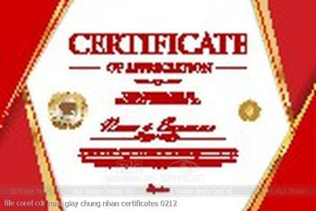 file corel cdr mau giay chung nhan certificates 0212