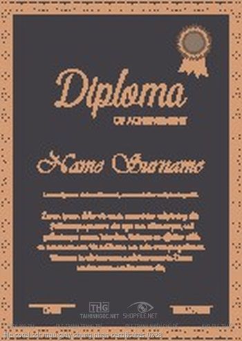 file corel cdr mau giay chung nhan certificates 0228