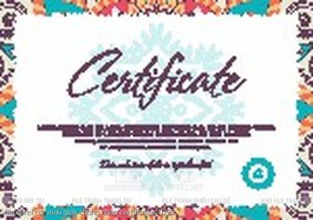 file corel cdr mau giay chung nhan certificates 0232