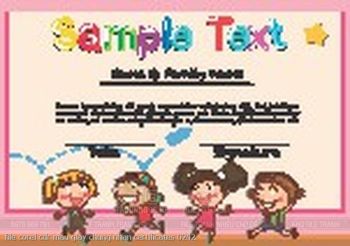 file corel cdr mau giay chung nhan certificates 0242