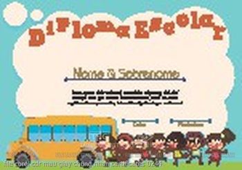 file corel cdr mau giay chung nhan certificates 0244