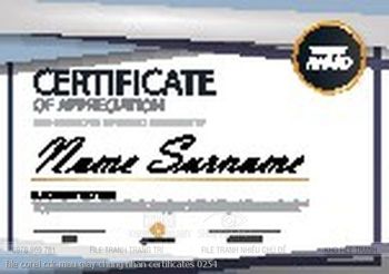 file corel cdr mau giay chung nhan certificates 0254