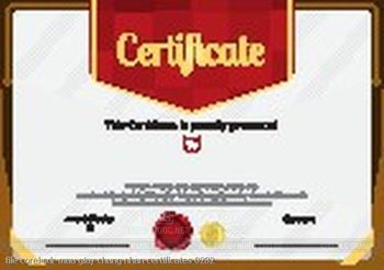 file corel cdr mau giay chung nhan certificates 0282