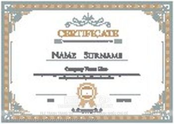 file corel cdr mau giay chung nhan certificates 0306