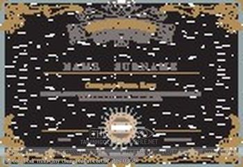 file corel cdr mau giay chung nhan certificates 0308