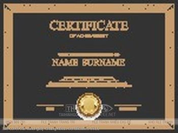 file corel cdr mau giay chung nhan certificates 0311