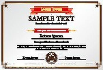 file corel cdr mau giay chung nhan certificates 0332