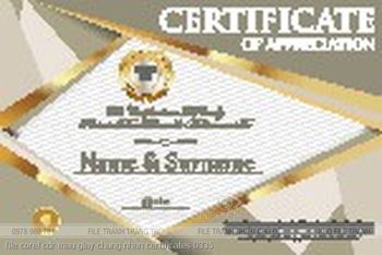 file corel cdr mau giay chung nhan certificates 0335