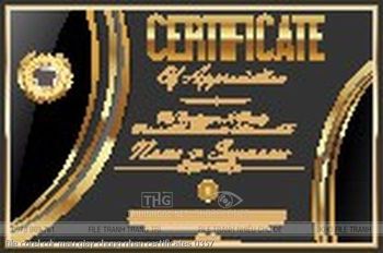 file corel cdr mau giay chung nhan certificates 0357