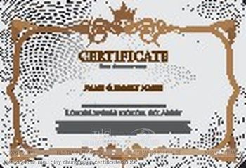 file corel cdr mau giay chung nhan certificates 0361