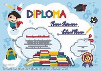 file corel cdr mau giay chung nhan certificates 0365