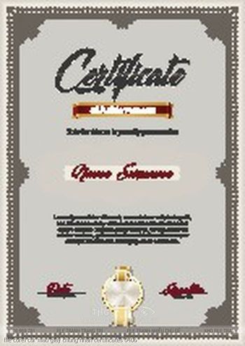 file corel cdr mau giay chung nhan certificates 0406