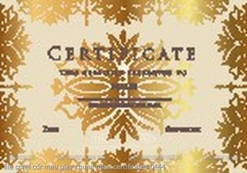 file corel cdr mau giay chung nhan certificates 0444