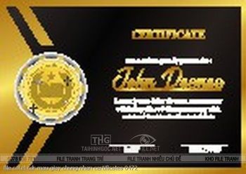 file corel cdr mau giay chung nhan certificates 0472