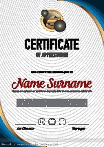 file corel cdr mau giay chung nhan certificates 0508