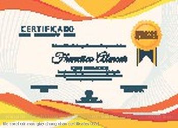 file corel cdr mau giay chung nhan certificates 0531