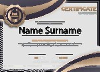 file corel cdr mau giay chung nhan certificates 0542