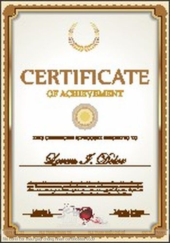 file corel cdr mau giay chung nhan certificates 0557