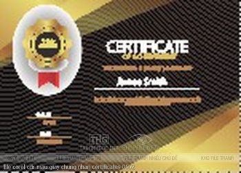 file corel cdr mau giay chung nhan certificates 0562