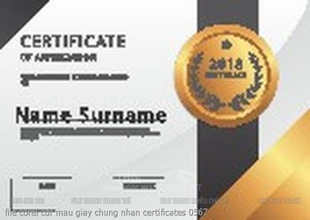 file corel cdr mau giay chung nhan certificates 0567
