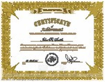 file corel cdr mau giay chung nhan certificates 0594