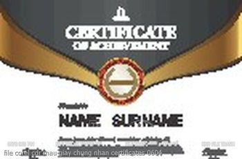 file corel cdr mau giay chung nhan certificates 0604