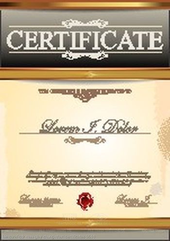 file corel cdr mau giay chung nhan certificates 0614