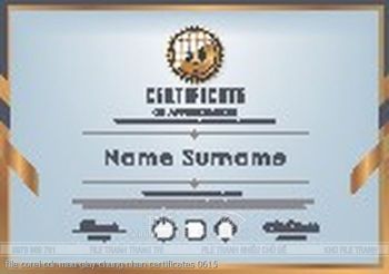 file corel cdr mau giay chung nhan certificates 0615