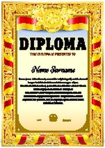 file corel cdr mau giay chung nhan certificates 0633