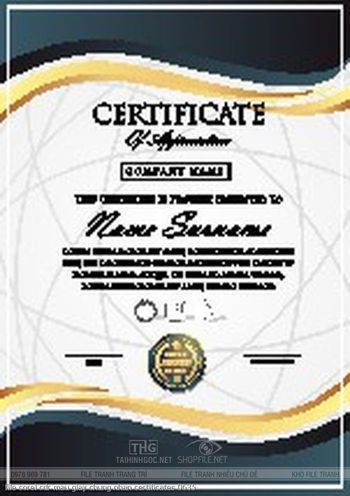 file corel cdr mau giay chung nhan certificates 0635